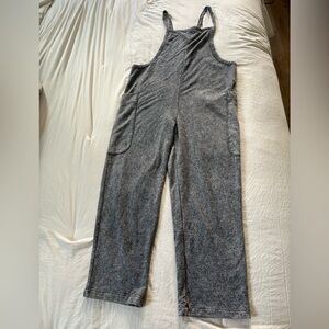 Maronie Anthropologie charcoal grey jumper
